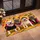 Four French Bulldogs in Streetwear for Playful Dog Lover Home and Entryway Style Doormat - 2