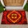Root Chakra Mandala For Grounding And Mindful Living In Peaceful Spiritual Spaces Doormat - 1