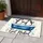 Playful Penguin Pair in Blue Bathtub for Quirky Bathroom Decor and Nature Lovers Doormat - 4
