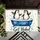 Playful Penguin Pair in Blue Bathtub for Quirky Bathroom Decor and Nature Lovers Doormat - 5