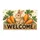 Carrot And Bunny Easter Welcome With Cheerful Springtime Charm For Bunny Lovers Doormat - 6