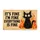 Black Cat In Flames With Wry Humor For Cat Lovers And Quirky Home Entryway Style Doormat - 6