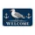 Seagull And Nautical Anchor Welcome Scene For Coastal Entryway And Seaside Home Style Doormat - 6