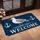 Seagull And Nautical Anchor Welcome Scene For Coastal Entryway And Seaside Home Style Doormat - 2