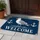 Seagull And Nautical Anchor Welcome Scene For Coastal Entryway And Seaside Home Style Doormat - 4