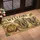 Lion and Two Elephants Safari Welcome Scene for Nature-Loving Family Entryways Doormat - 2