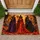 Three Autumn Witches for Halloween Seasonal Home Decor and Cozy Fall Entryways Doormat - 1