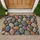 Colorful River Pebbles for Natural Entryway Style and Relaxed Outdoor Living Spaces Doormat - 1