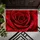 Deep Red Rose Close-Up For Romantic Valentine Home Decor And Thoughtful Seasonal Gifting Doormat - 5