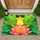 Sunglass-Wearing Yoga Frog With Lotus For Playful Nature-Inspired Botanical Home Decor Doormat - 1
