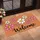 Pink And White Daisy Welcome Floral Greeting for Fresh, Cheerful Home Entryway Style Doormat - 2