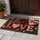 Rustic Wood LOVE Hearts and Roses for Valentine’s Day Romance and Anniversary Gifting Doormat - 4