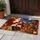 Santa Claus and Elves at Christmas Eve, Moonlit Holiday Cheer for Families Doormat - 4