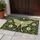 Luna Moth And Blush Florals For A Nature Inspired Entryway, Botanical Style Doormat - 4
