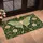 Luna Moth And Blush Florals For A Nature Inspired Entryway, Botanical Style Doormat - 2