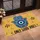 Hamsa Hand and Evil Eye with Only Good Vibes for a Calm, Positive Entryway Gift Doormat - 2