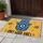 Hamsa Hand and Evil Eye with Only Good Vibes for a Calm, Positive Entryway Gift Doormat - 4