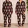 Personalized Pet Face Pajamas – Custom Dog & Cat Photo and Name, Plaid Satin Pajama Set Christmas Gift - 2