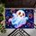 Glowing Ghost And Cat Paw Prints For A Spooky Halloween Celebration, Cat Lover Decor Doormat - 5