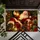 Vintage Santa Claus With Lantern and Gift Presents for a Classic Christmas Home Celebration Doormat - 5