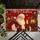 Santa Claus With Gifts And Lantern For A Warm And Traditional Christmas Welcome Doormat - 5