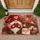 Valentine Gnome With Heart Treats For Cozy February Celebrations And Sweet Seasonal Charm Doormat - 1