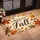 Autumn Leaves And Hello Fall Lettering For Cozy Seasonal Entryway And Home Styling Doormat - 2