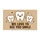 Smiling Tooth Trio Dental Office Cheer for Dentists, Kids and Young Patients Doormat - 6