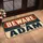Adam Beware Warning Sign for Playful Entryway Style and Bold Household Personality Doormat - 2