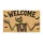 Grinning Skeleton Welcome Halloween Entryway Greeting for Spooky Season Enthusiasts Doormat - 6