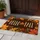 Autumn Foliage with Hello Fall Lettering for Cozy Seasonal Home Entryway Gatherings Doormat - 4