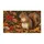 Alert Squirrel Among Autumn Leaves and Wildflowers for Cozy Seasonal Home Entrances Doormat - 6