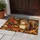 Alert Squirrel Among Autumn Leaves and Wildflowers for Cozy Seasonal Home Entrances Doormat - 4