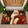 Santa Claus With Gift Sack And Wrapped Presents For A Magical Christmas Holiday Season Doormat - 1