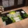 Funny Green Frog Reading a Newspaper on the Toilet for Quirky Bathroom Decorating Doormat - 2