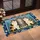 Three Playful Cats with Fish Motifs for Cozy Cat Lover Homes and Pet-Friendly Living Doormat - 2