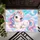 Pastel Rainbow Unicorn for Whimsical Fantasy Home Decor in Kids’ Rooms and Nurseries Doormat - 5
