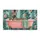 Playful Zebra Relaxing In Pink Bathtub For Whimsical Bathroom Animal Lover Decor Doormat - 6