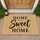 Home Sweet Home Lettering for Cozy Everyday Entryways and Housewarming Gifts Doormat - 1