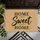 Home Sweet Home Lettering for Cozy Everyday Entryways and Housewarming Gifts Doormat - 5