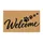Black Welcome Lettering with Dog Paw Prints for a Warm, Pet-Friendly Home Entryway Doormat - 6