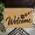Black Welcome Lettering with Dog Paw Prints for a Warm, Pet-Friendly Home Entryway Doormat - 5