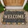 Pebble Mosaic Welcome Stones for a Warm Nature-Inspired Entryway and Rustic Home Style Doormat - 1