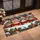 Four Festive Cats in Snowy Holly for Cozy Christmas Winter Holiday Home Decor Seasonal Doormat - 2