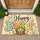 Happy Easter Bunny Lettering for Cheerful Springtime Entryway Celebrations at Home Doormat - 1