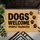 Dog Paw Welcome Saying for Pet Lovers, Humorous Entryway Accent for Dog Owners Home Doormat - 5