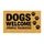 Dog Paw Welcome Saying for Pet Lovers, Humorous Entryway Accent for Dog Owners Home Doormat - 6
