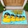 Rubber Duck Police Squad on Patrol for Playful Home Entryways and Bathroom Decor Doormat - 1
