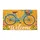 Blue Bicycle Welcome With Flower Basket for Cheerful Everyday Home Entryways and Cyclists Doormat - 6