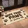 Dog Paw Prints And Wipe Your Paws Saying For Pet Lover Entryway Home Style Doormat - 2